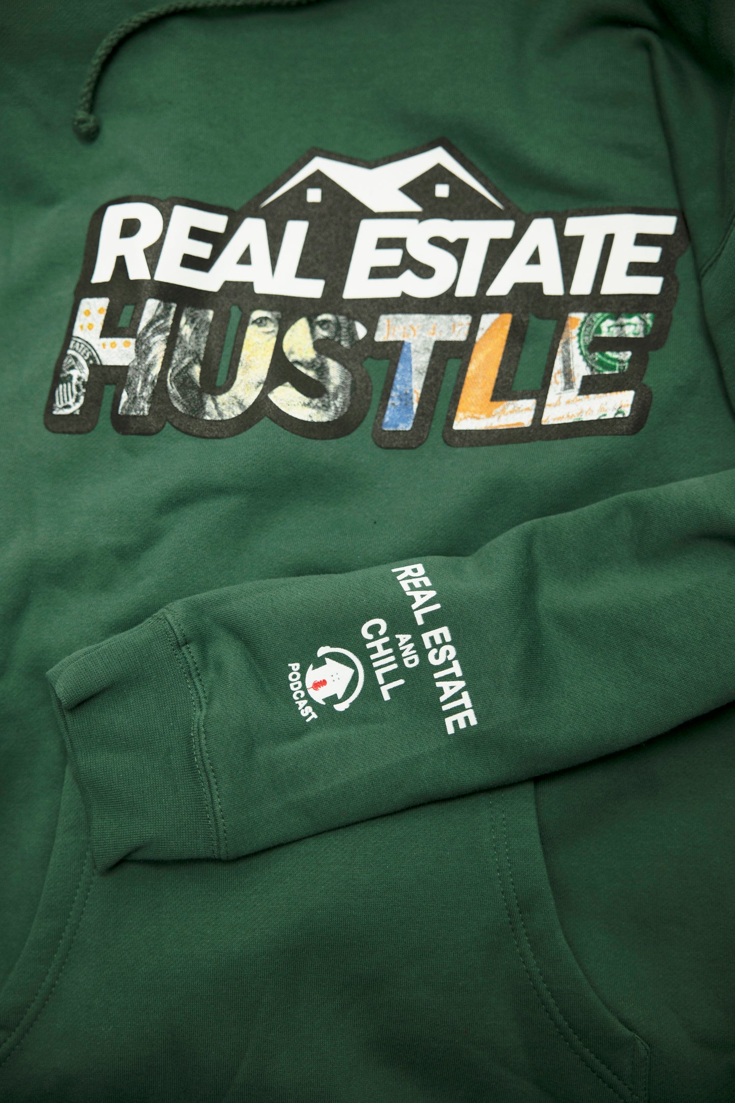 Green Real Estate Hustle Hoodie